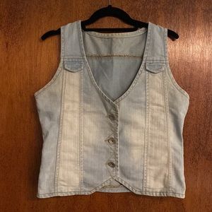 Denim vest